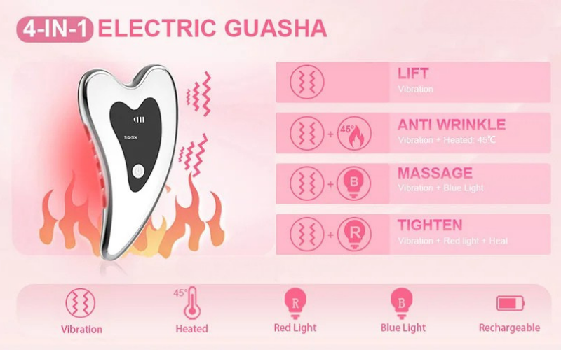Red Blue Light Massager