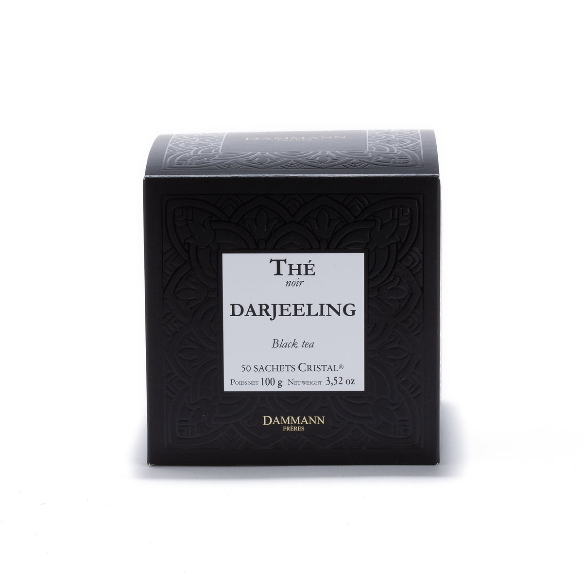 Thé darjeeling - 50 sachets cristal