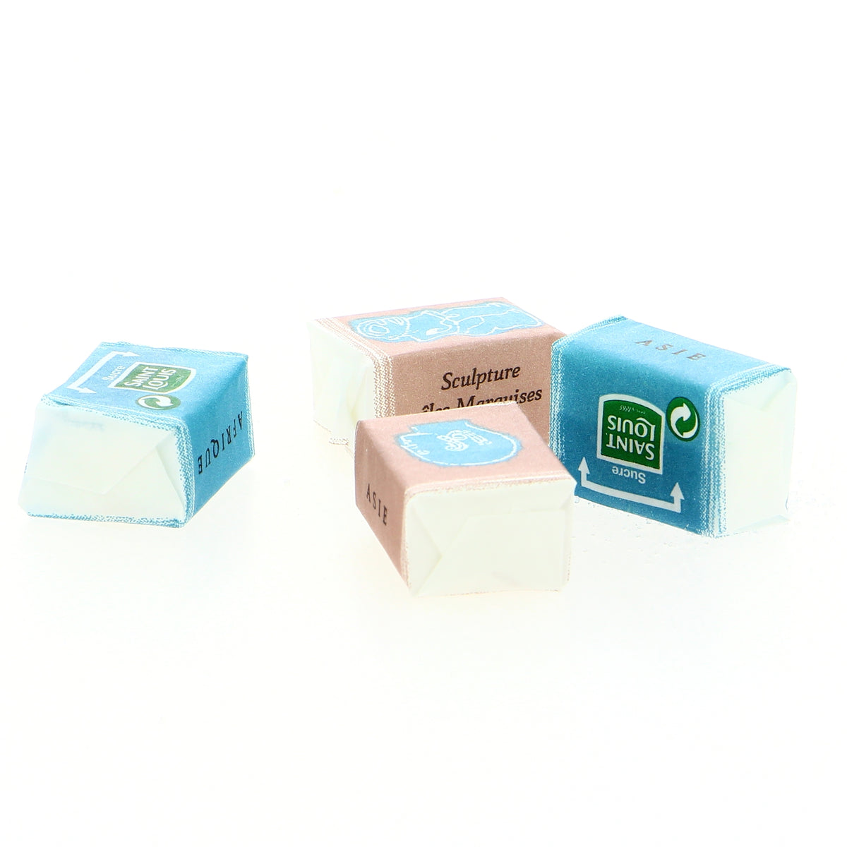 Sucre enveloppé par 2 morceaux, 960 rations - 5kg