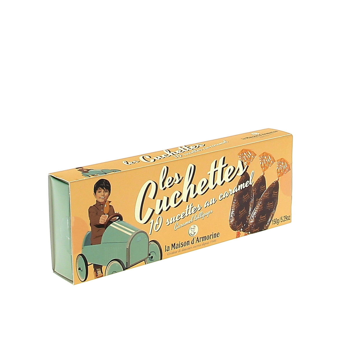 Sucettes au caramel x 10 - 150g