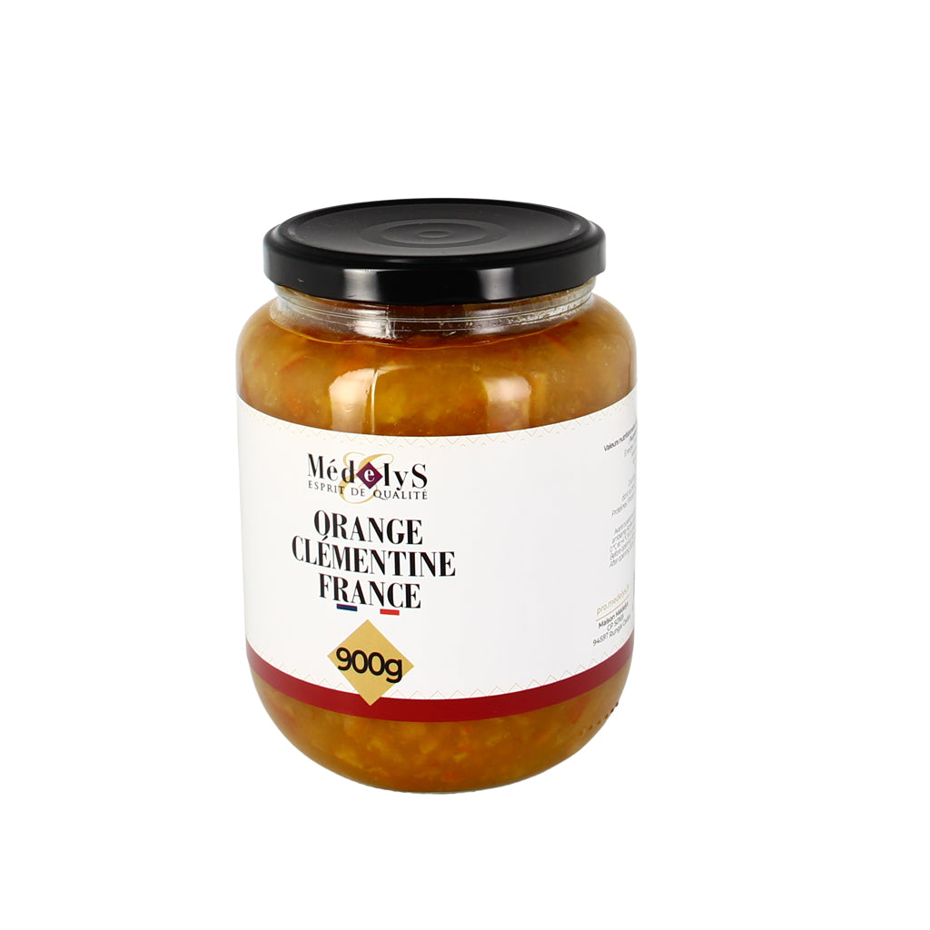 Orange and Clementine from France: fruit preparation - 900g