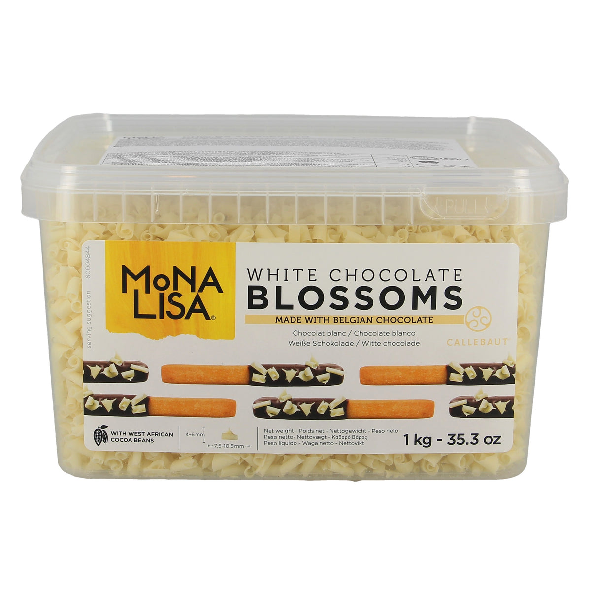 Copeaux Blossoms chocolat blanc - 1kg