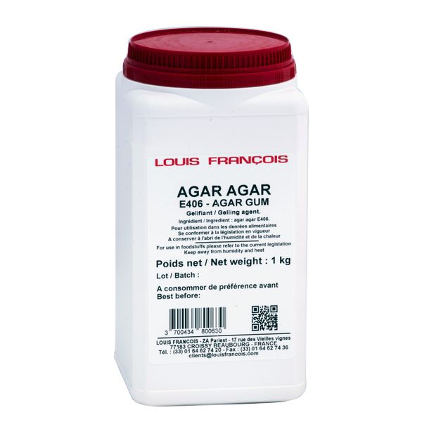 Agar agar en poudre Louis François - 1kg