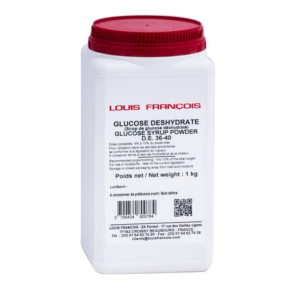 Sirop de glucose déshydraté DE 36-40 Louis François - 1kg