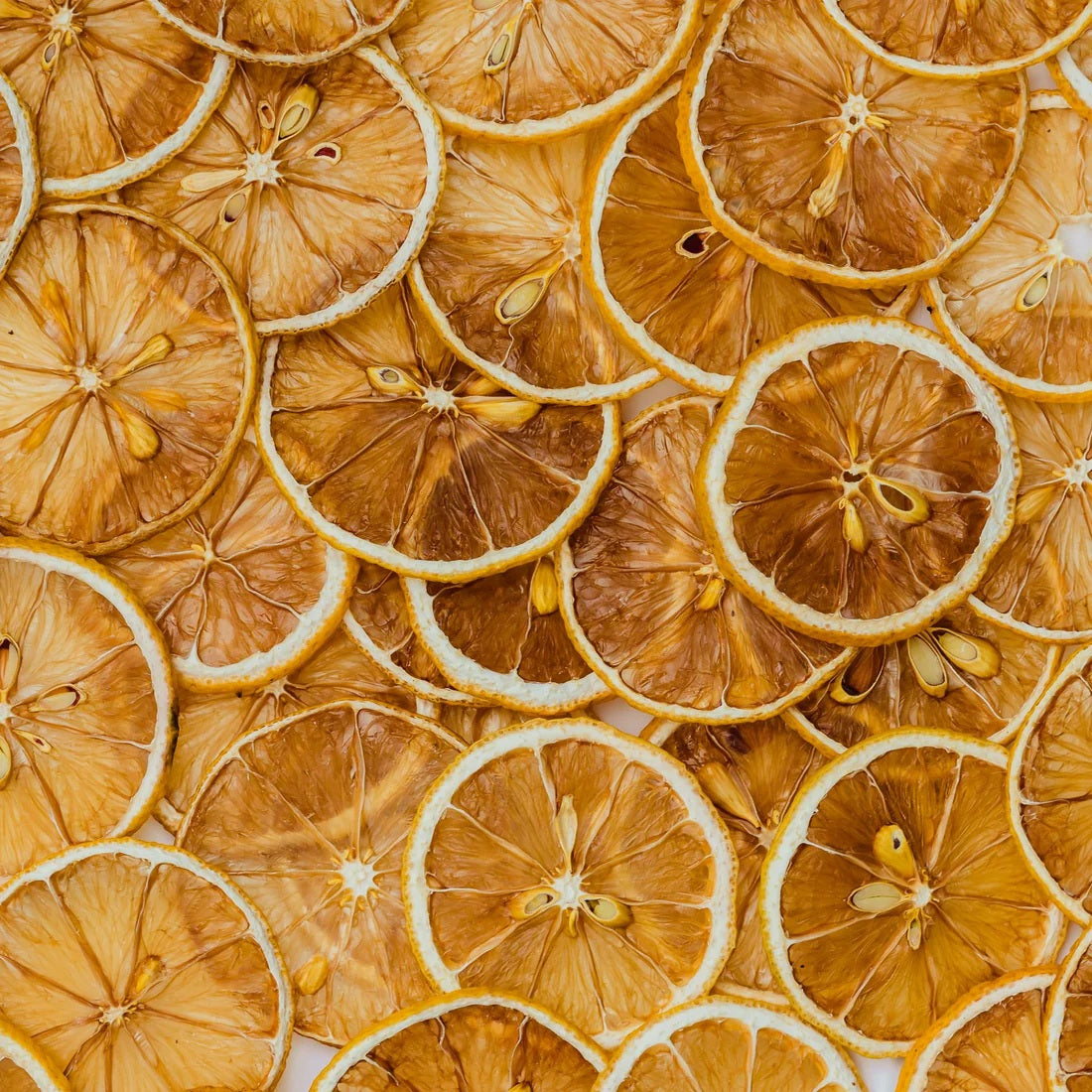 Tranches de citron jaune déshydratées - 200g