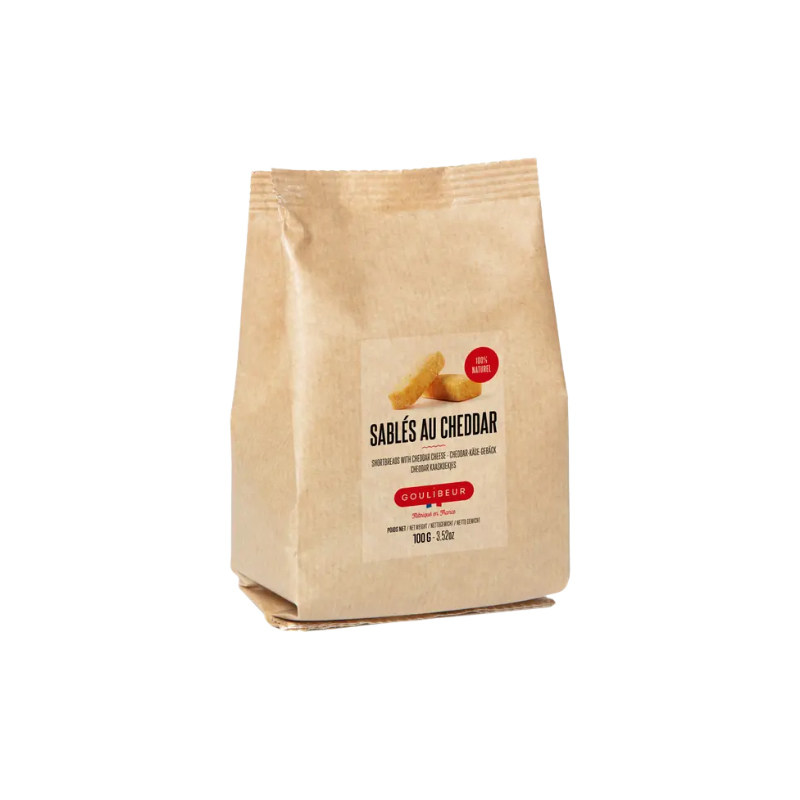 Sablés au cheddar - 100g