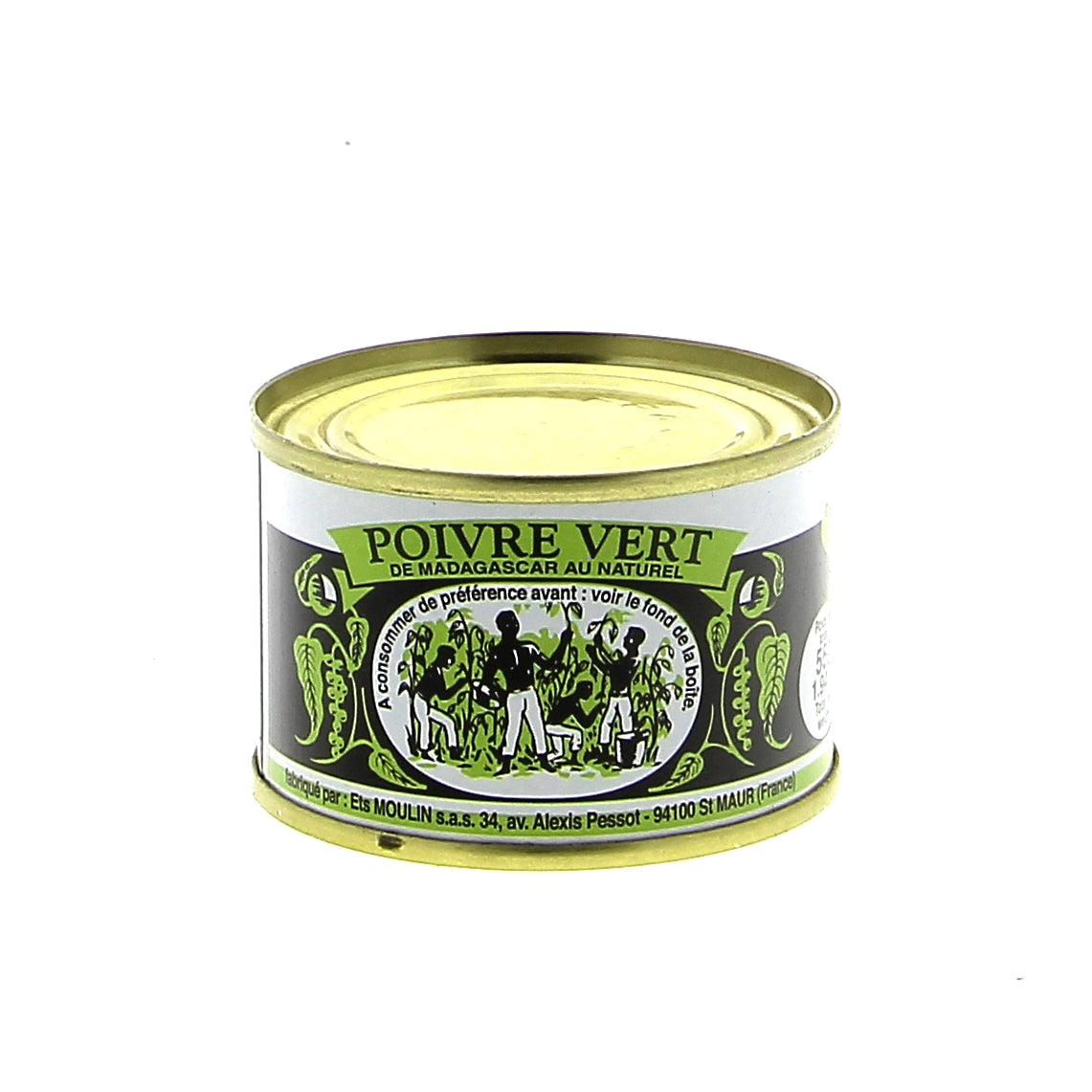 Poivre vert de Madagascar 1/12 - 55g