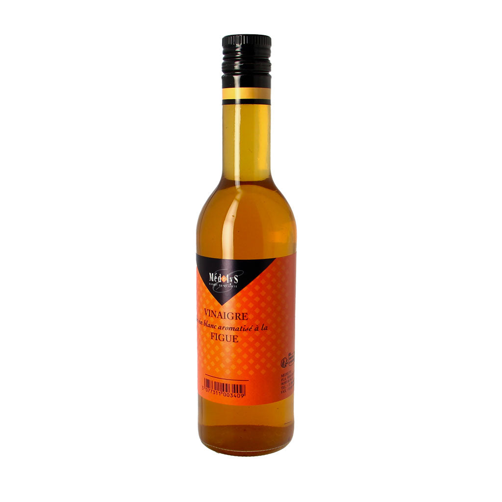 Vinaigre de vin blanc aromatisé à la figue - 50cl