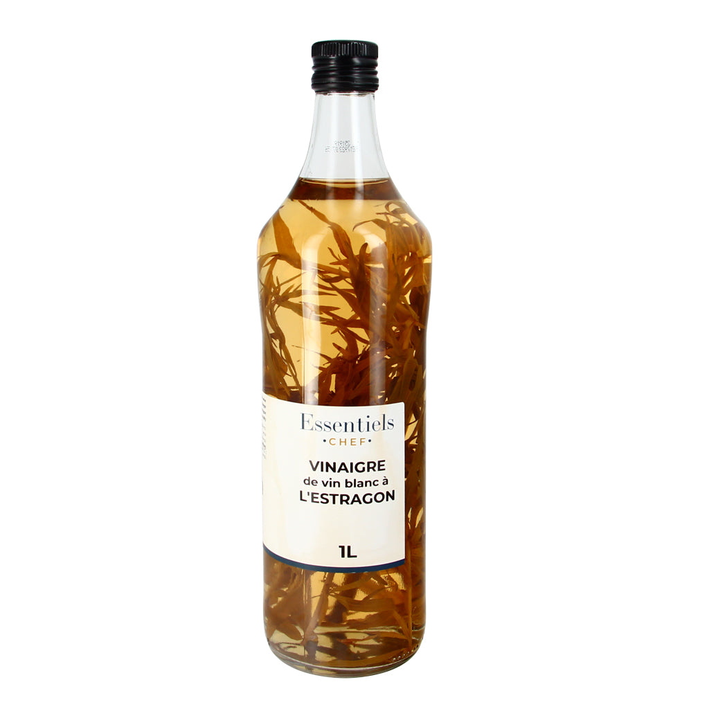 Vinaigre de vin blanc à l'estragon - 1l