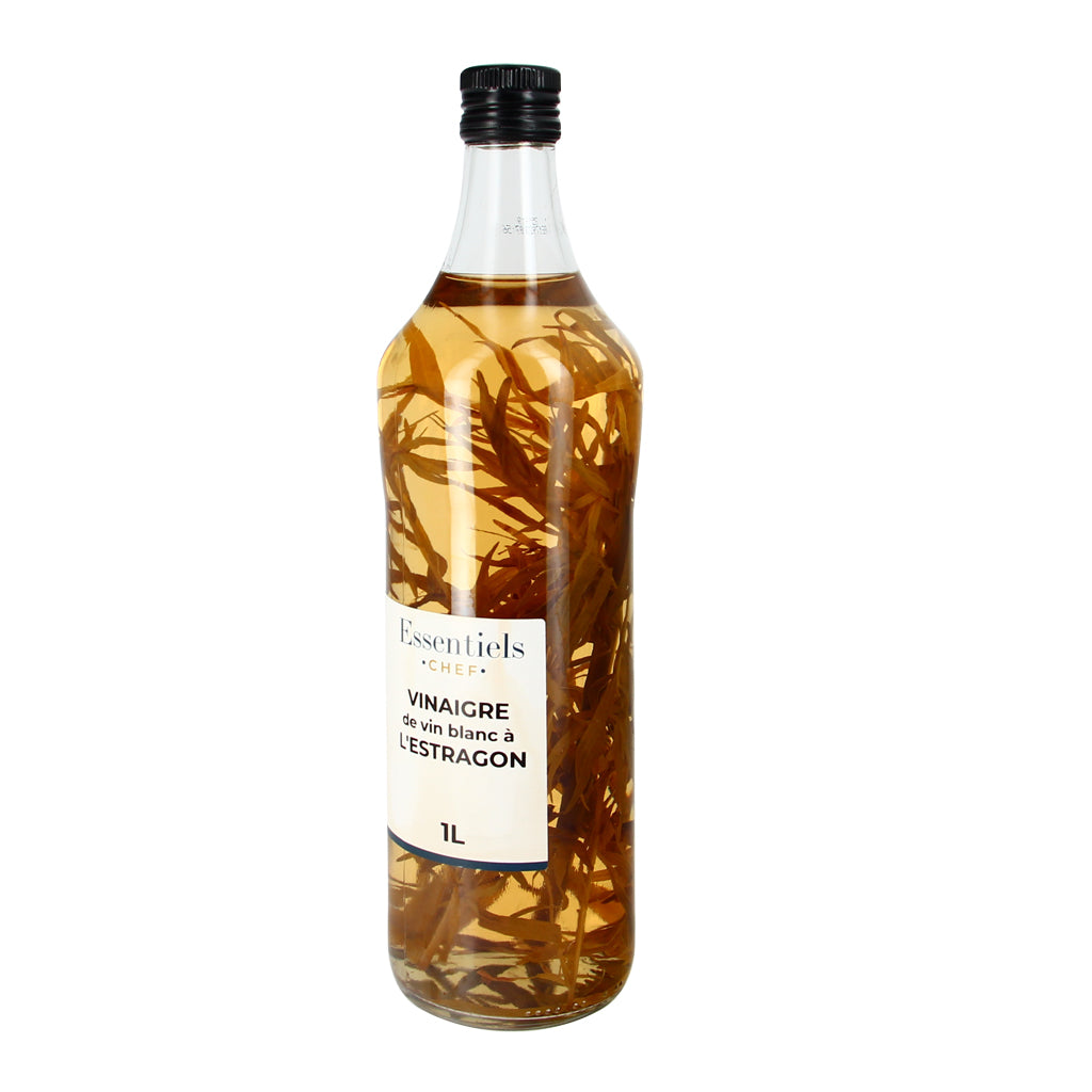 Vinaigre de vin blanc à l'estragon - 1l