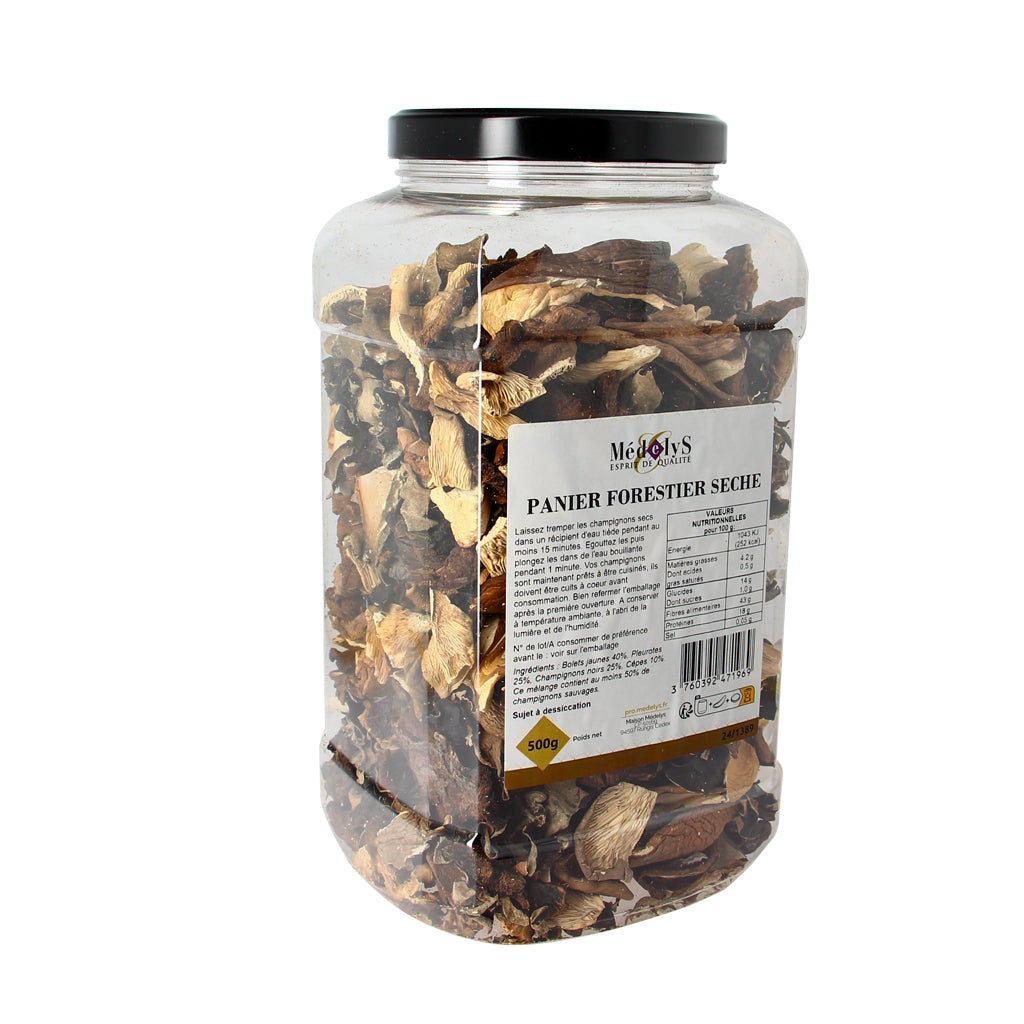 Panier forestier séché - 500g