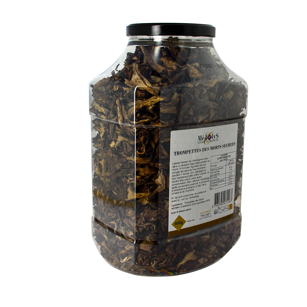 Trompettes des morts séchées - 400g