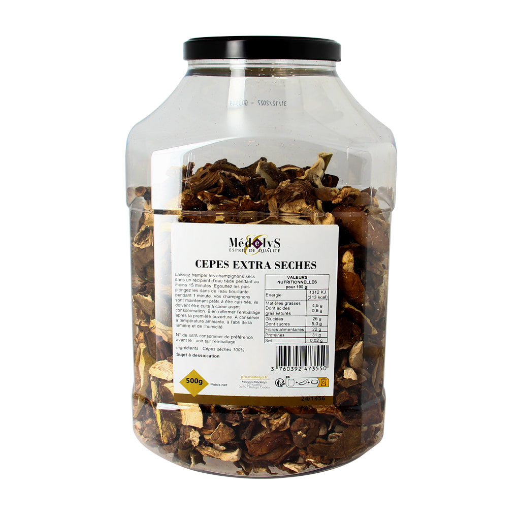 Cèpes extra séchés - 500g