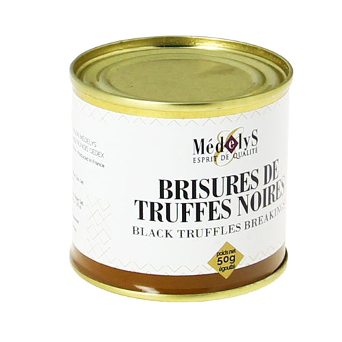 Brisures de truffes Mélanosporum (50g net égoutté) - 55g