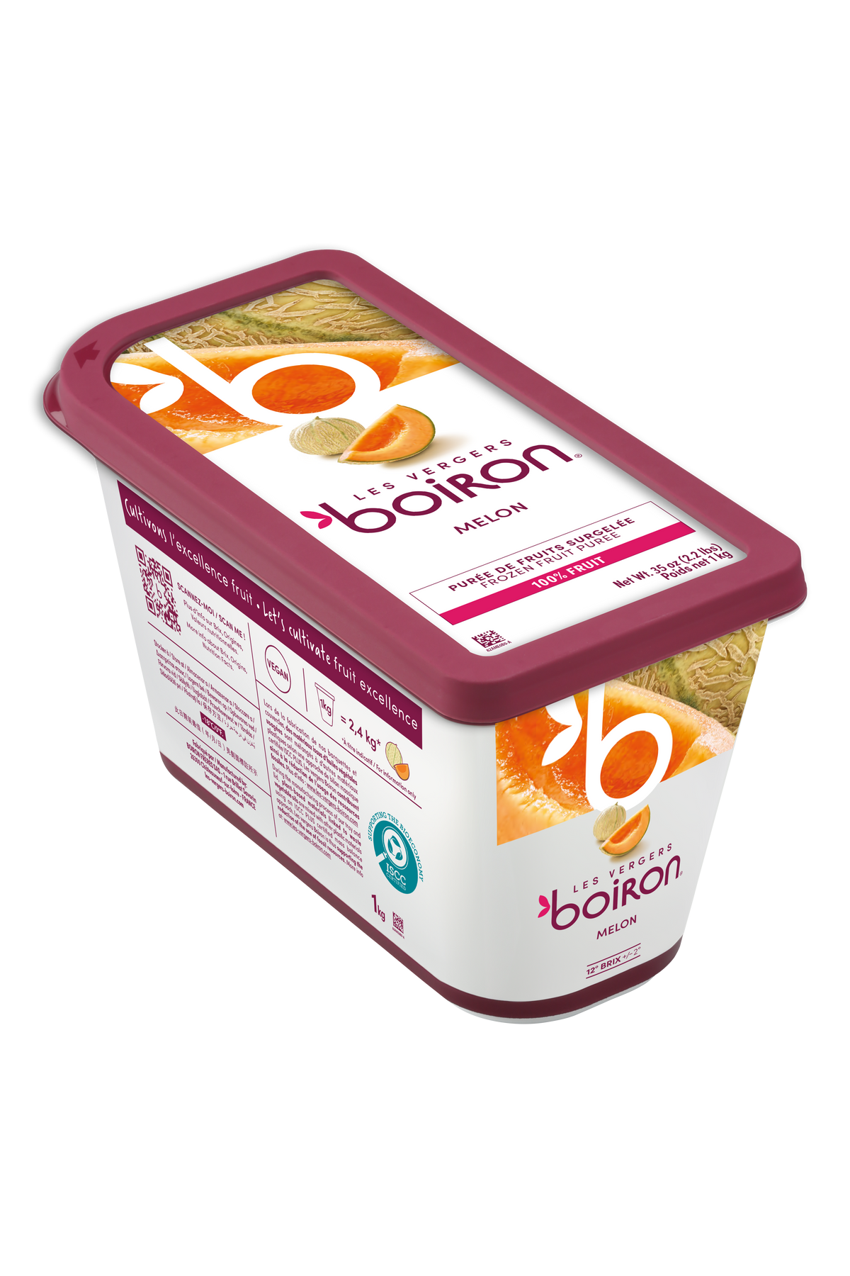 Purée de melon 100% - 1kg