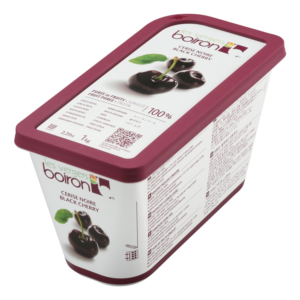 Purée de cerise noire 100% - 1kg
