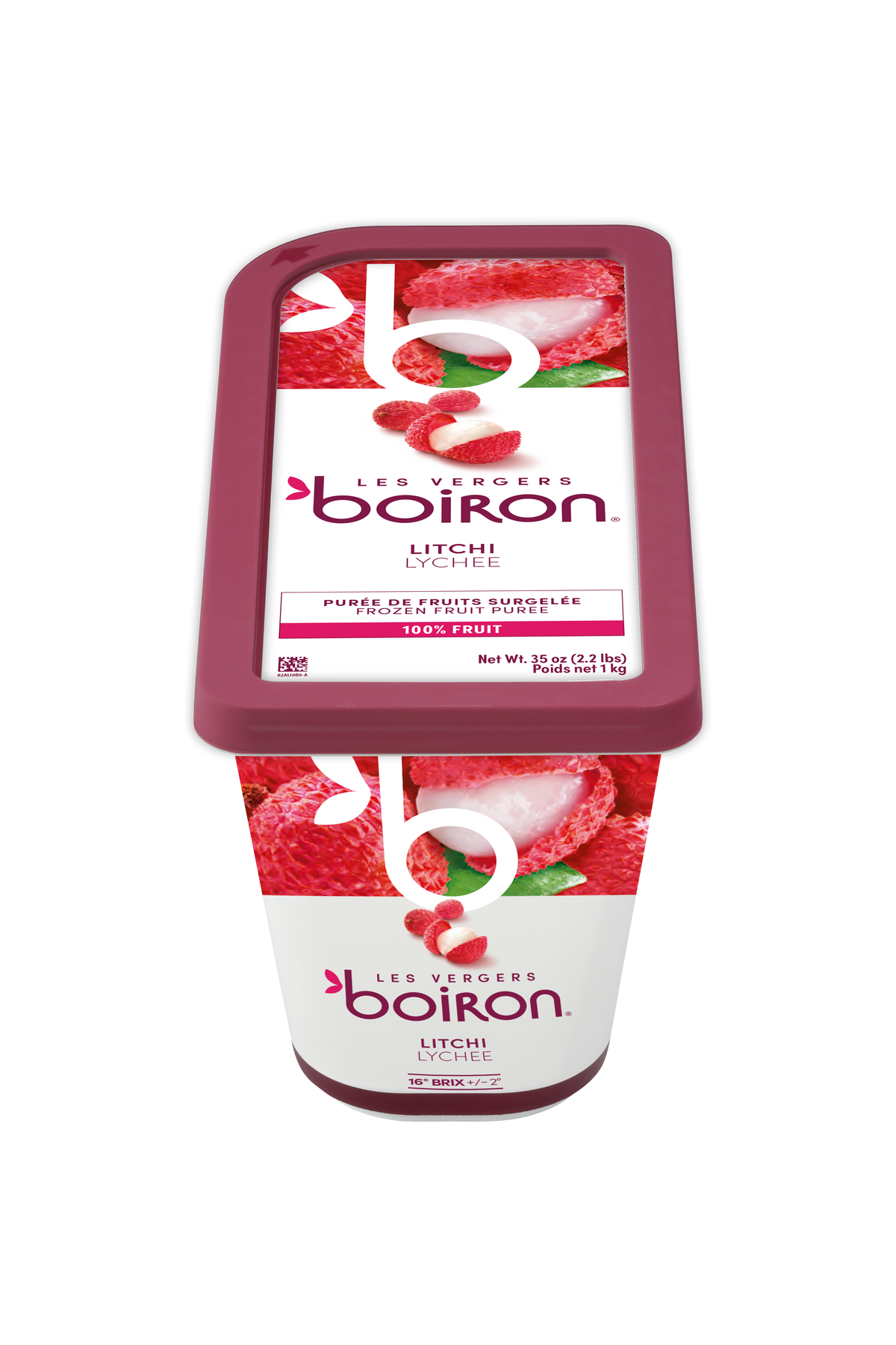Purée de litchi 100% - 1kg