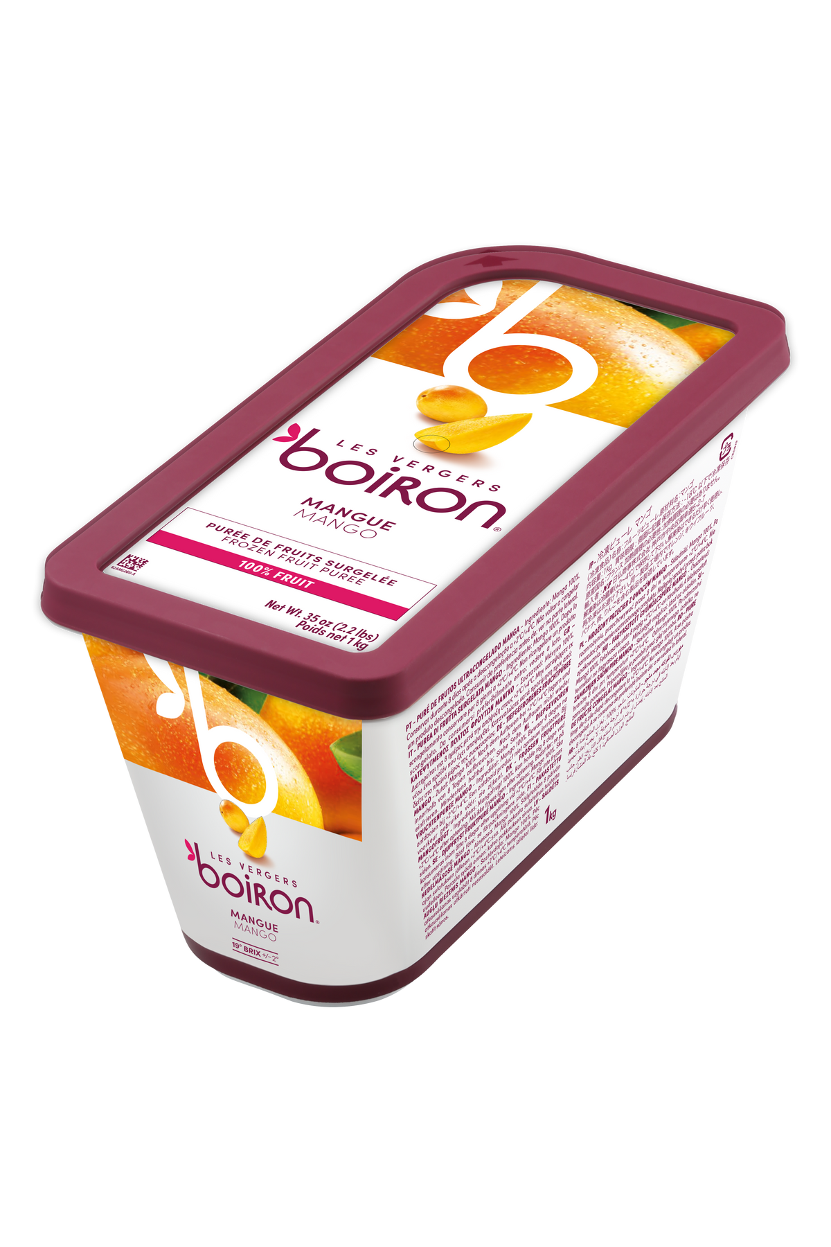 Purée de mangue 100% - 1kg