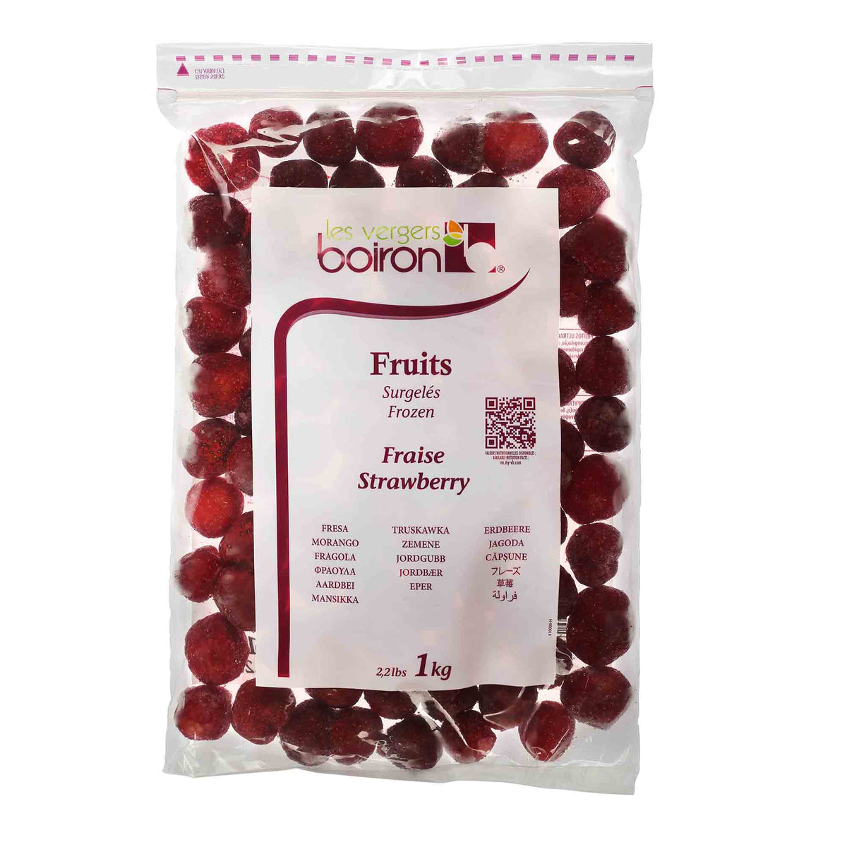 Fraise entière IQF - 1kg