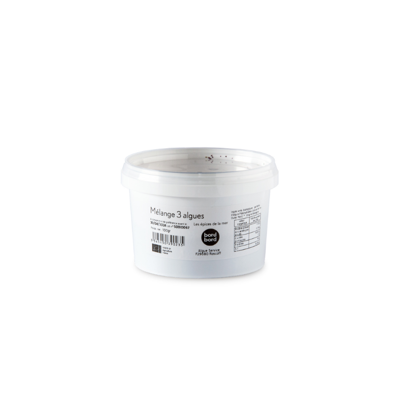 Mélange d'algues 3 saveurs - 100g