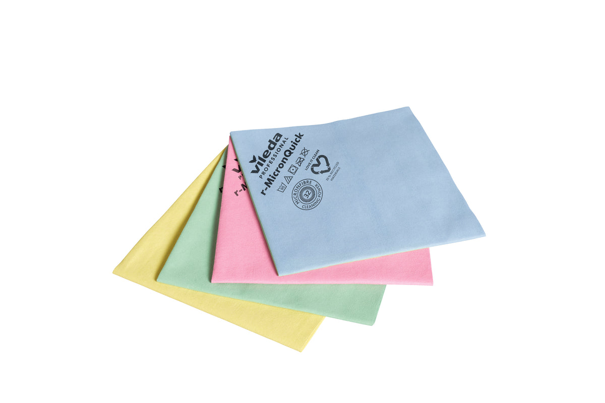 Carré microfibre 40x38cm - Vert - MicronQuick ( 007528 ) (1 X 5 unités )