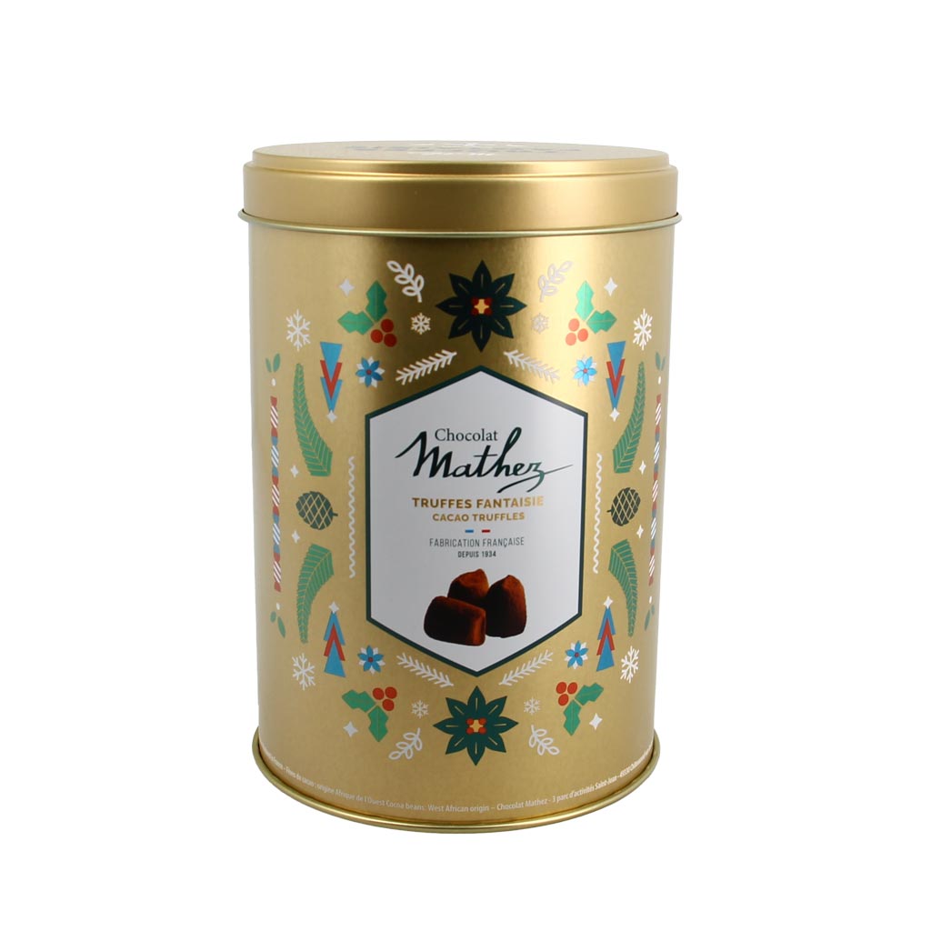 Truffes Fantaisie, Boite Christmas Bleue - 500G