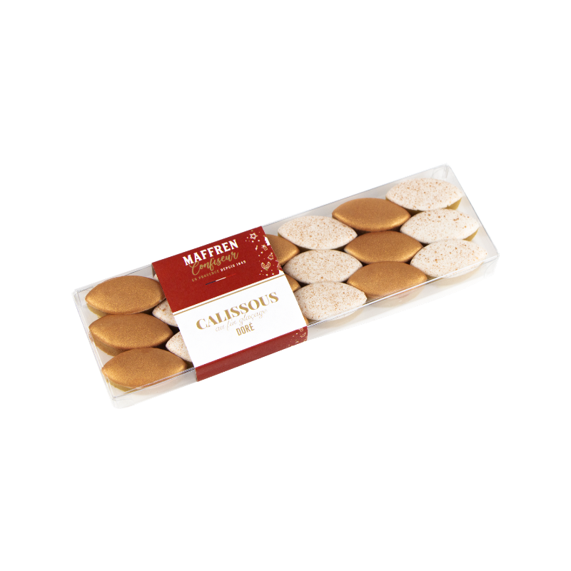 Réglette calissous dorés -110g