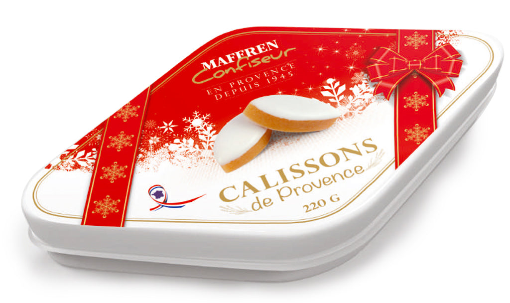 Boite de calissons festif - 220g