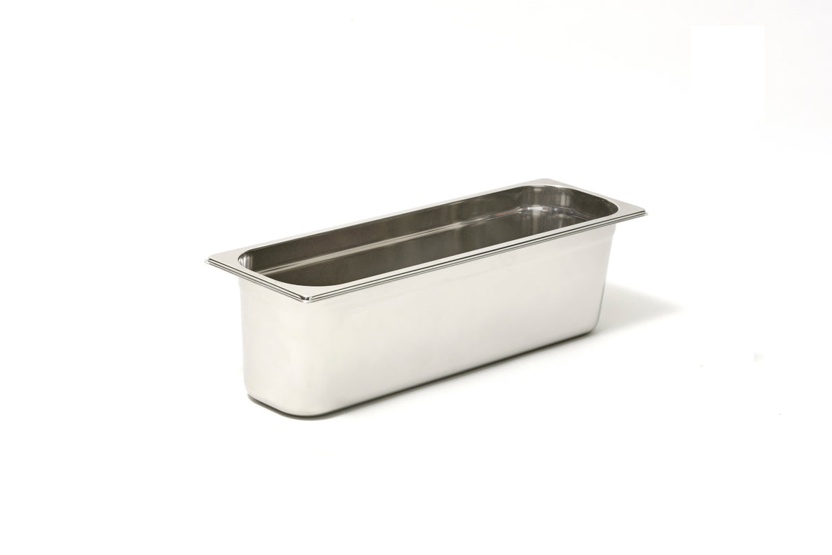 GN2/4 Pan - Solid - 65 mm Deep - 18/10 Stainless Steel ( A65878 ) (1 X 1 unit )
