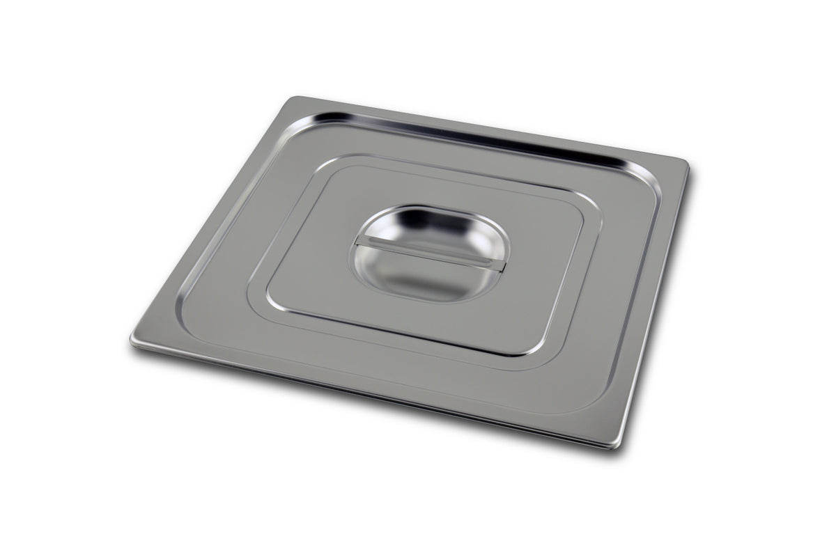 Standard lid GN2/3 + handle - 18/10 stainless steel ( A65934 ) (1 X 1 unit )