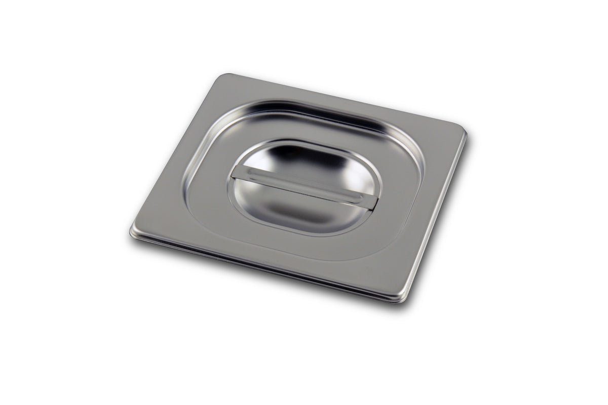 Couvercle normal GN1/6 + poignée - Inox 18/10 ( A65938 ) (1 X 1 unité )