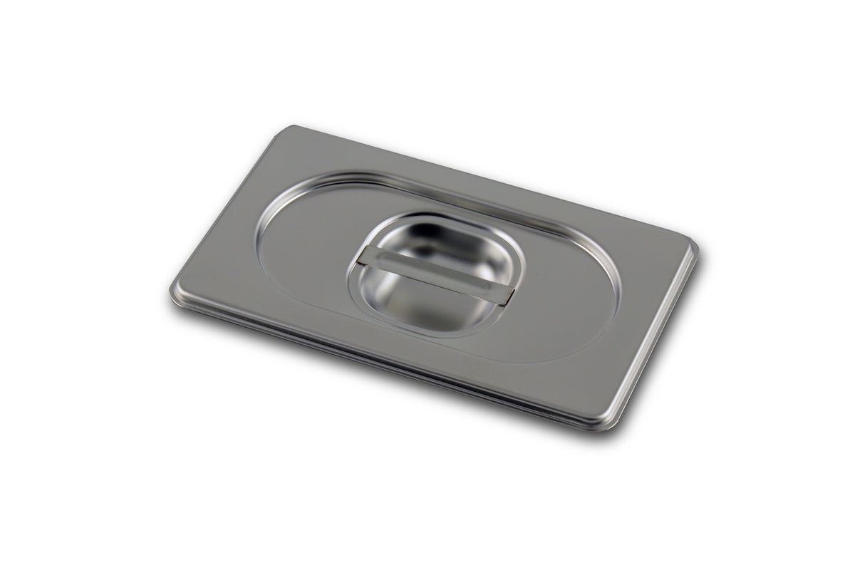 Couvercle normal GN1/9 + poignée - Inox 18/10 ( A65939 ) (1 X 1 unité )