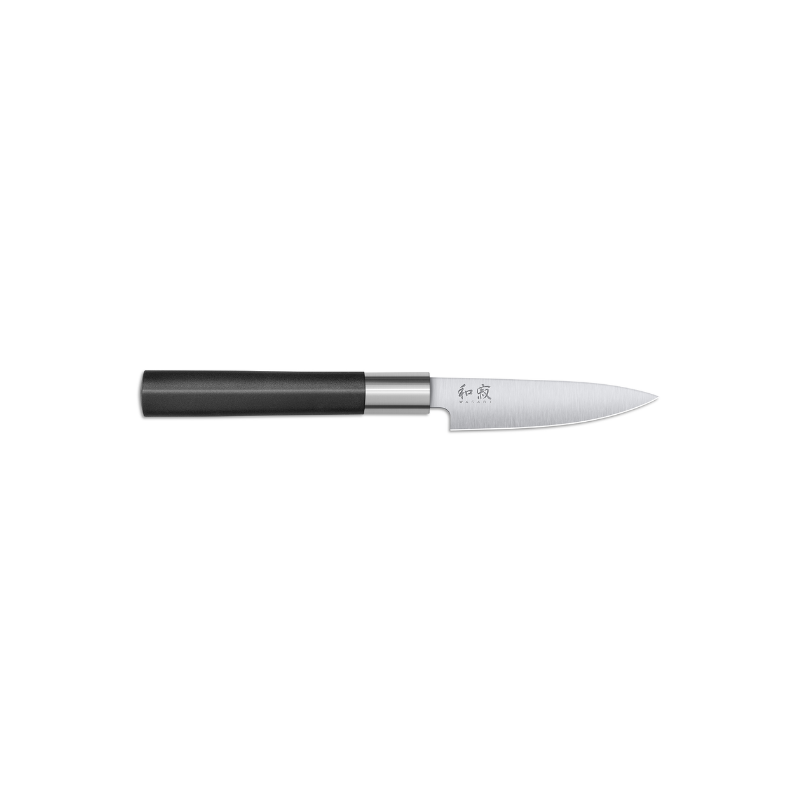 Couteau japonais Kai Wasabi Black - Couteau d'office 10 cm - 042800 - 1 unité