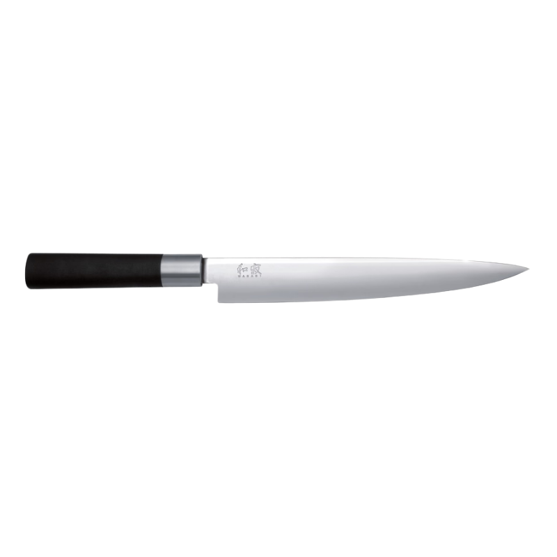 Couteau japonais Kai Wasabi Black - Couteau à jambon 23 cm - 042809 - 1 unité