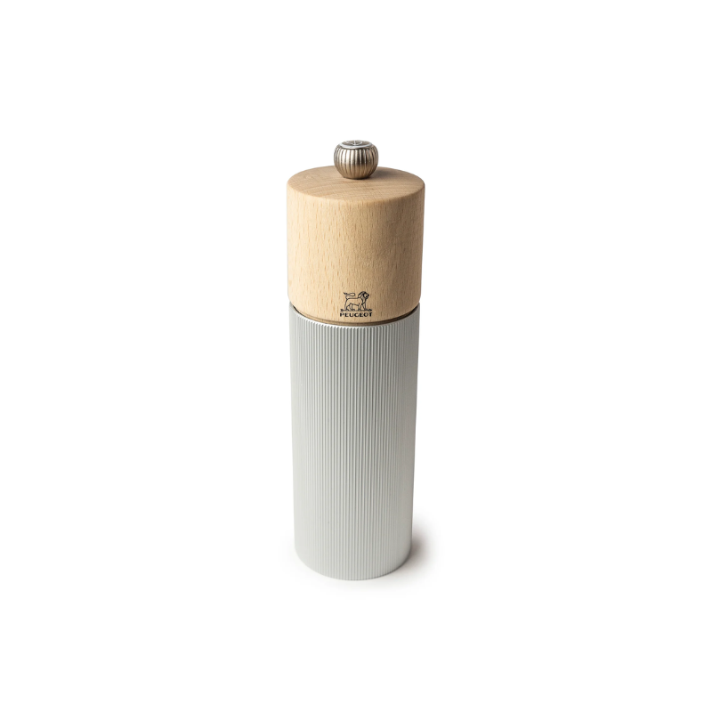 Moulin à sel 18 cm - Aluminium - Line  ( 900832 ) (1 X 1 unité )
