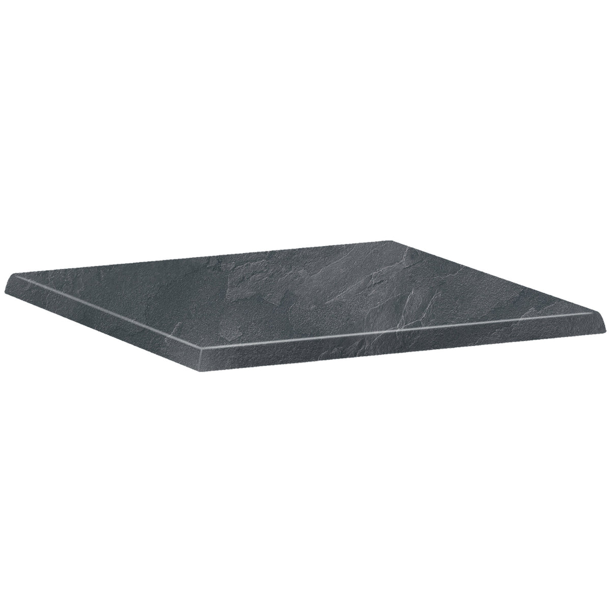 Laminated tops 70x70cm - Dark slate - Smartline ( 008946 ) (2 X 1 unit )
