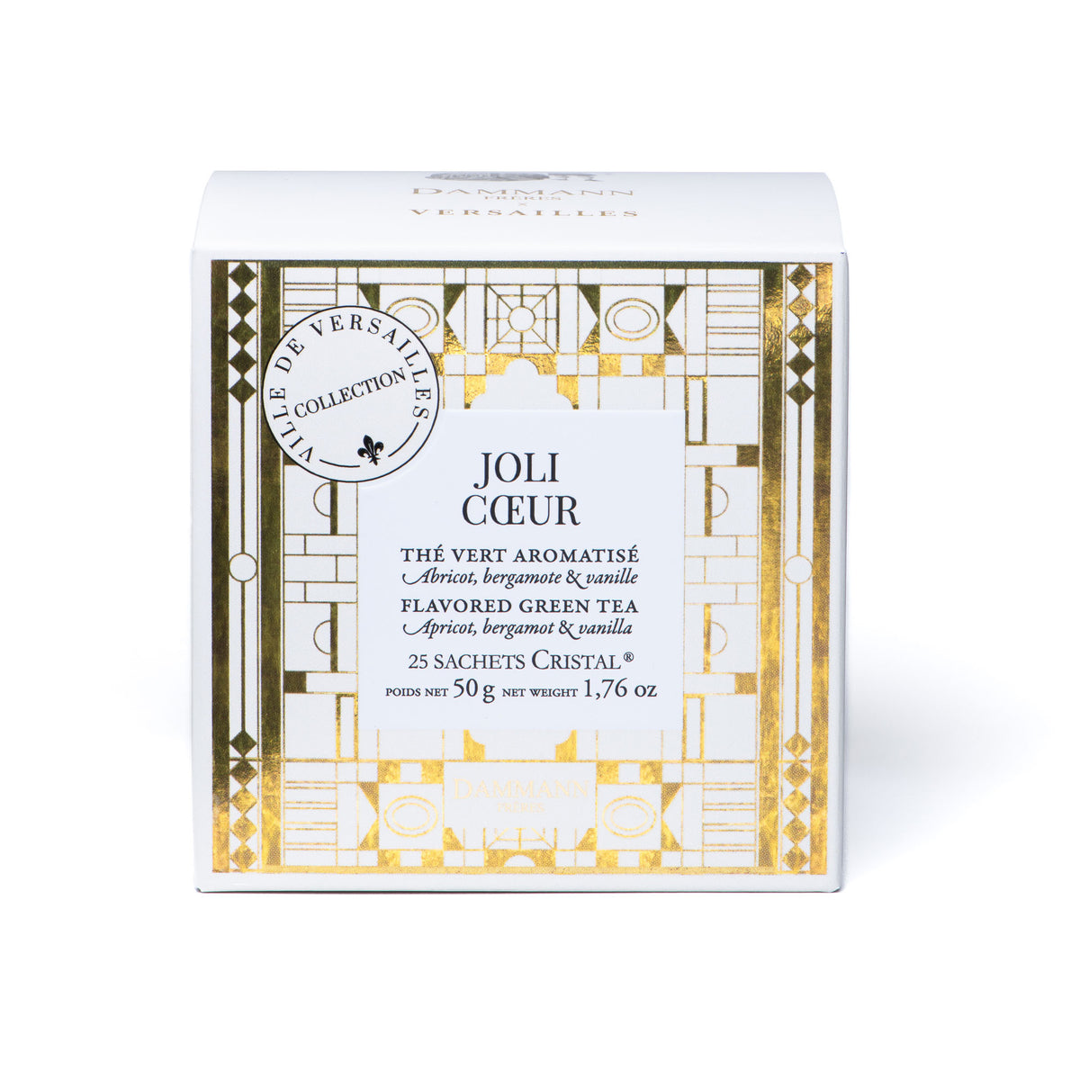 Coffret joli coeur - 25 sachets cristal