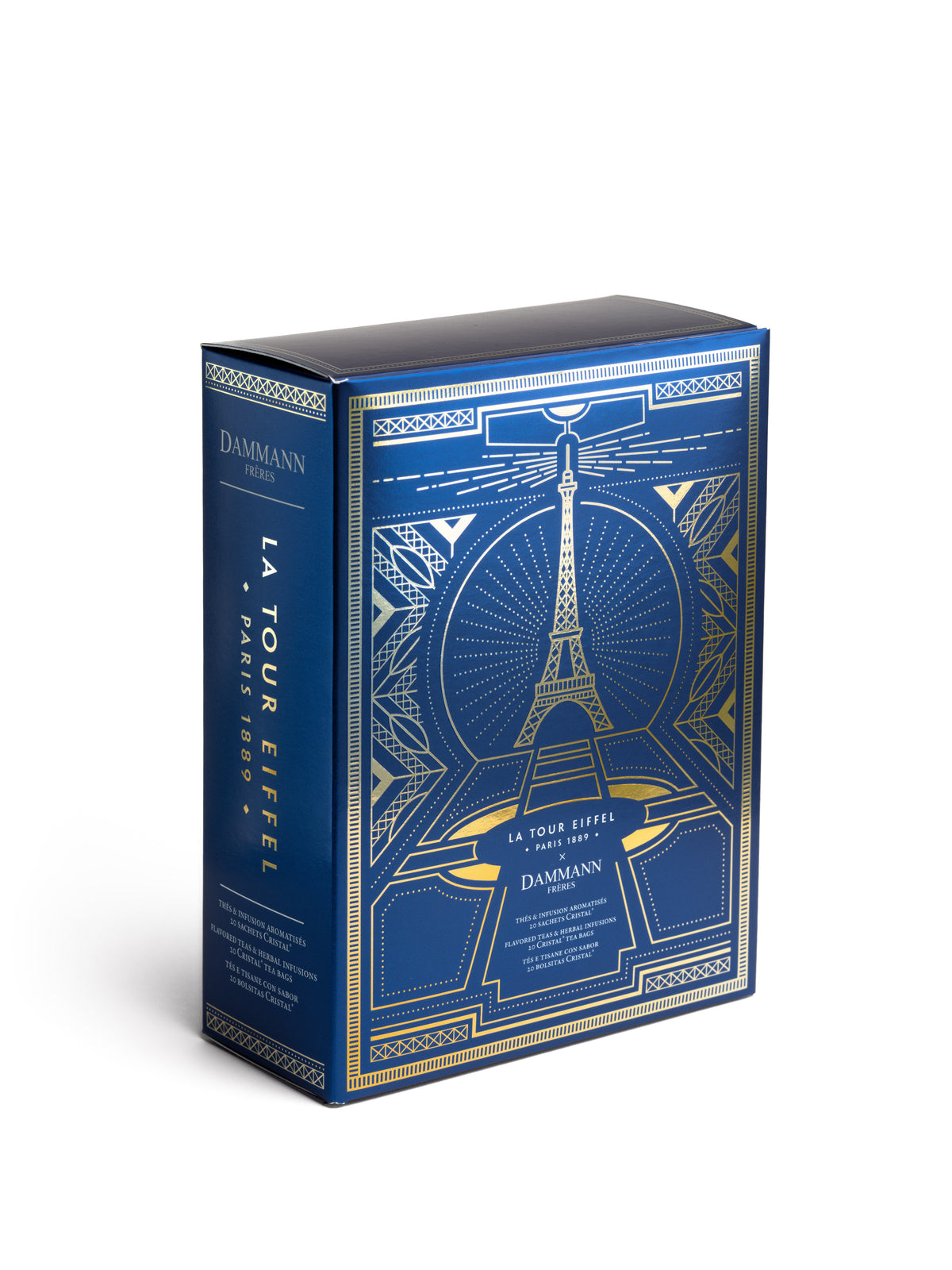 Eiffel Tower gift set 20 assorted crystal tea bags
