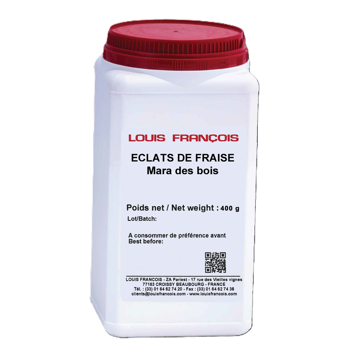 Eclats de fraises Mara des bois - 400g