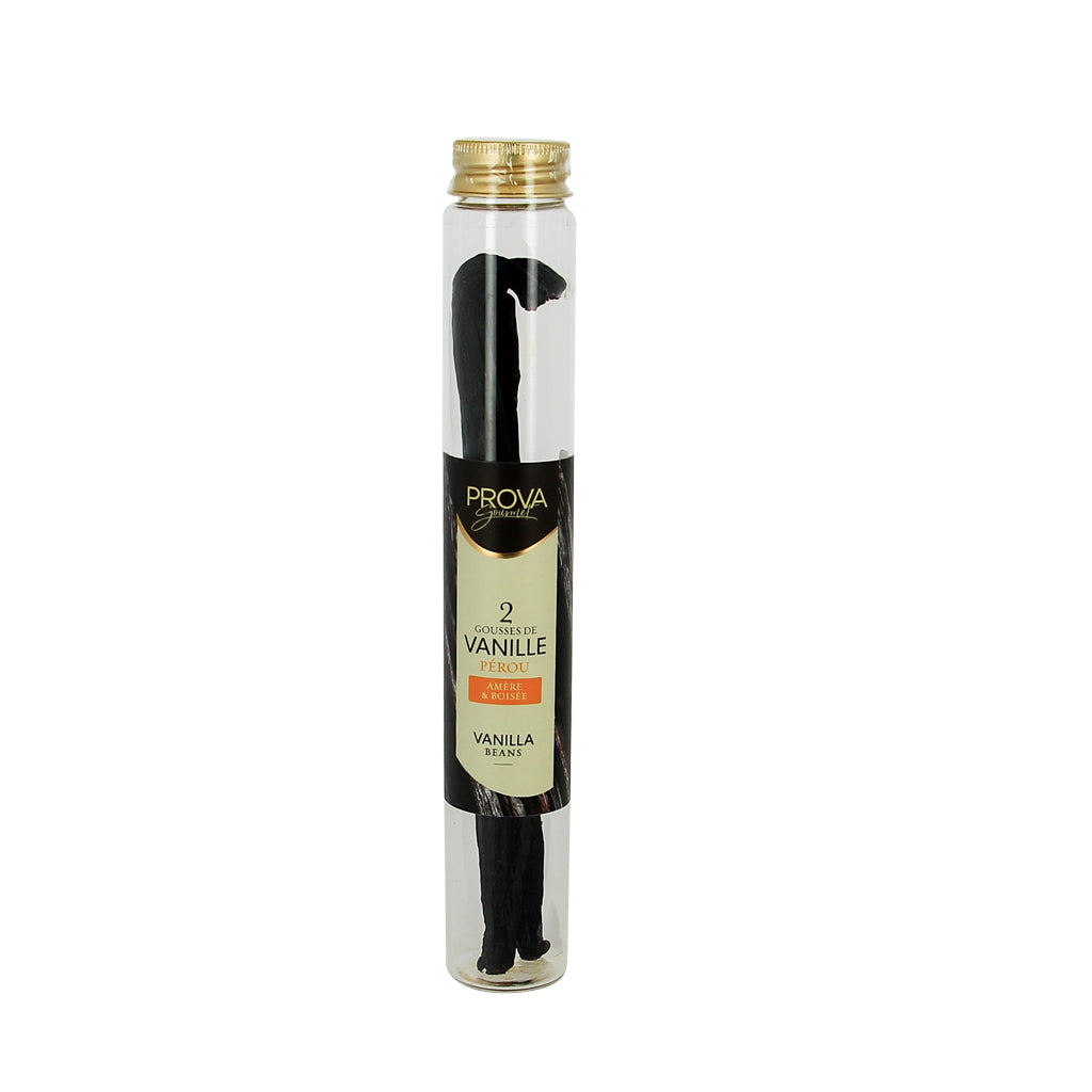 Gousses de vanille du Pérou PROVA Gourmet - 2 gousses