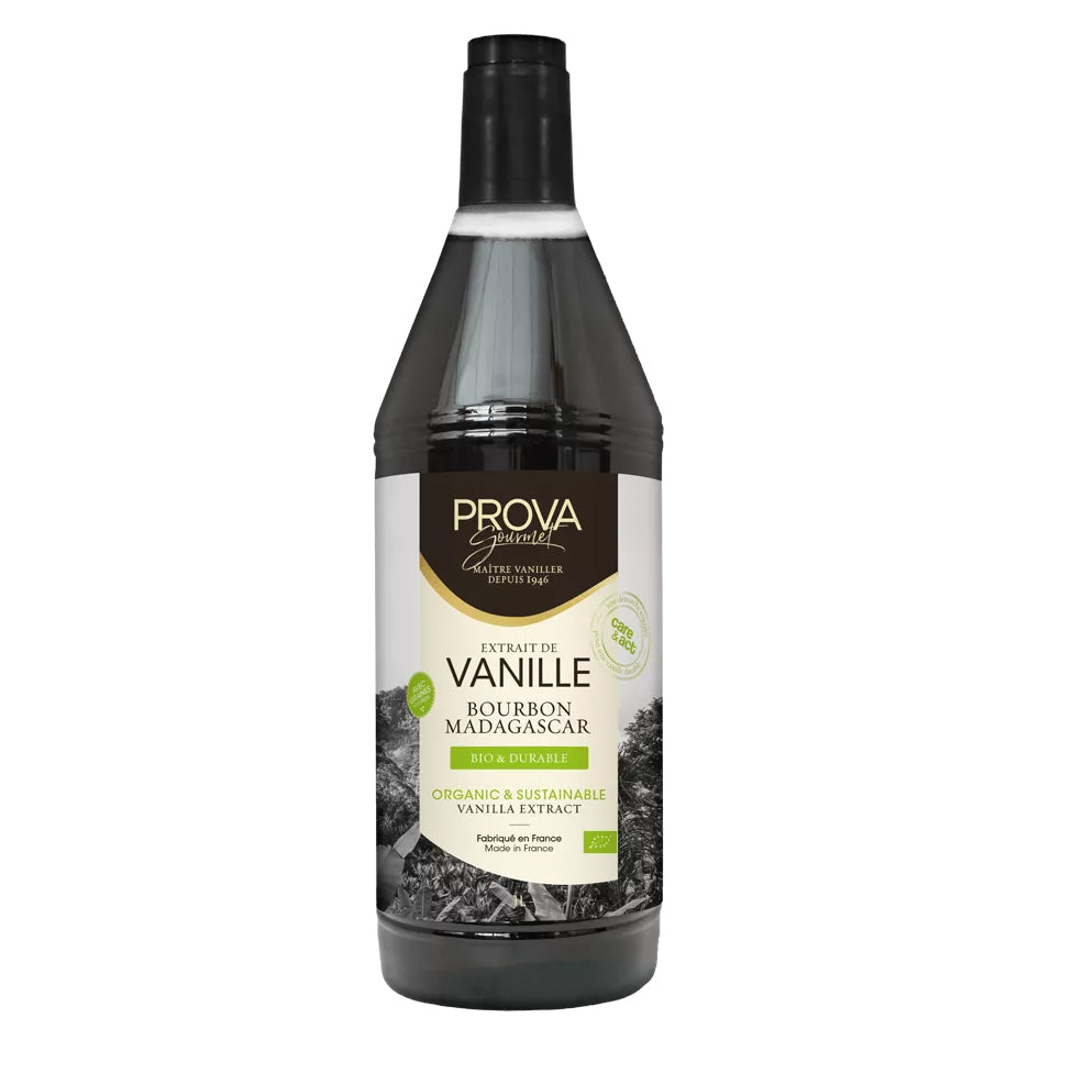 Extrait de vanille Bourbon de Madagascar avec graines PROVA Gourmet - 1l