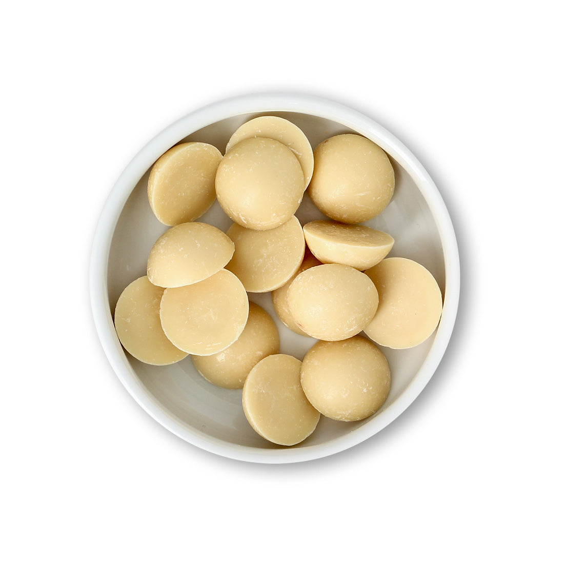 Chocolat de couverture blanc 26% en 1/2 boules de 3.5g - 5kg