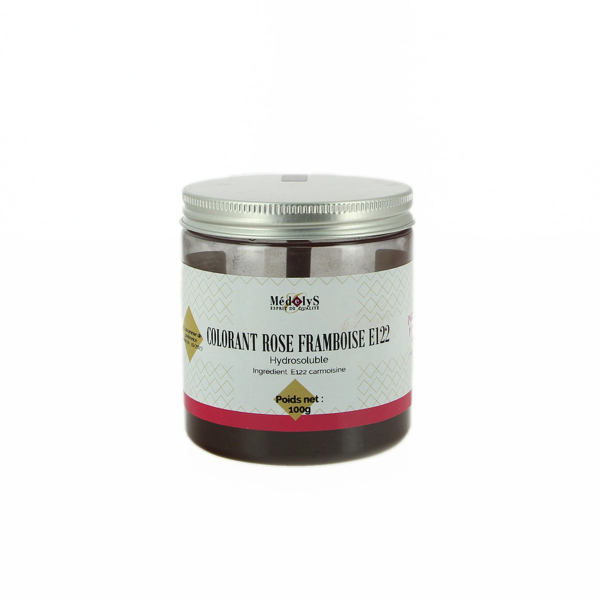 Colorant rose framboise hydrosoluble - 100G