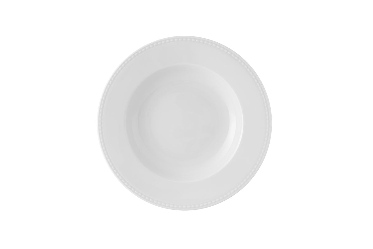 Deep plate - Porcelain ø 24 cm - Perla (050153) (12 X 1 unit)