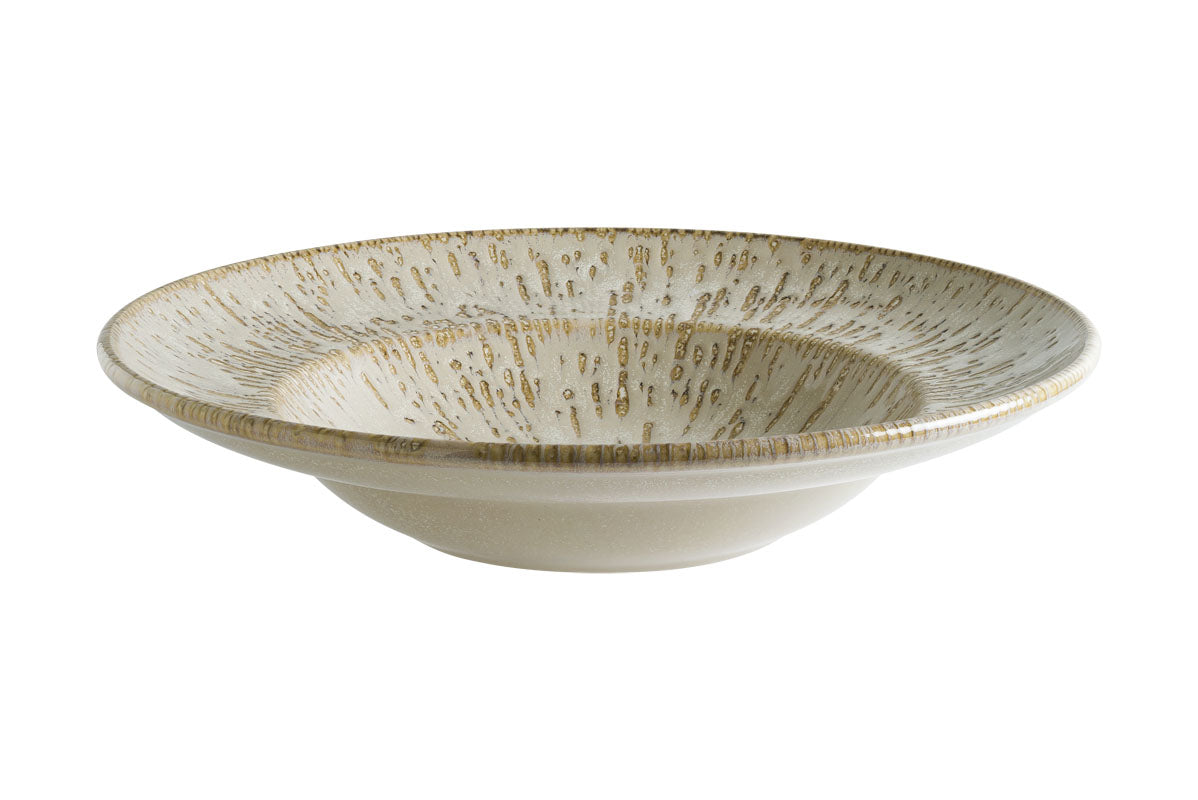Pasta plate - Porcelain Ø 27cm - Sand - Snell ( 988561 ) (6 X 1 unit )