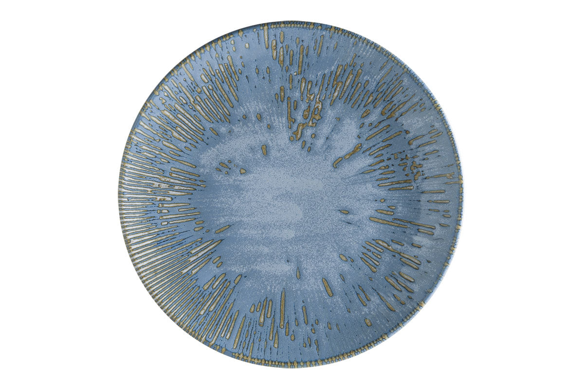 Assiette plate - Porcelaine  Ø 27cm - Sky - Snell ( 988556 ) (12 X 1 unité )