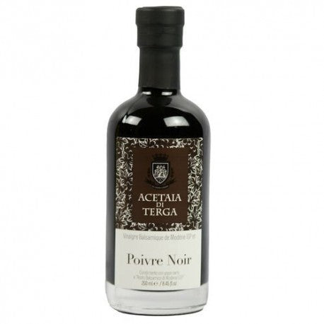 Vinaigre balsamique de Modène et poivre noir - 25cl