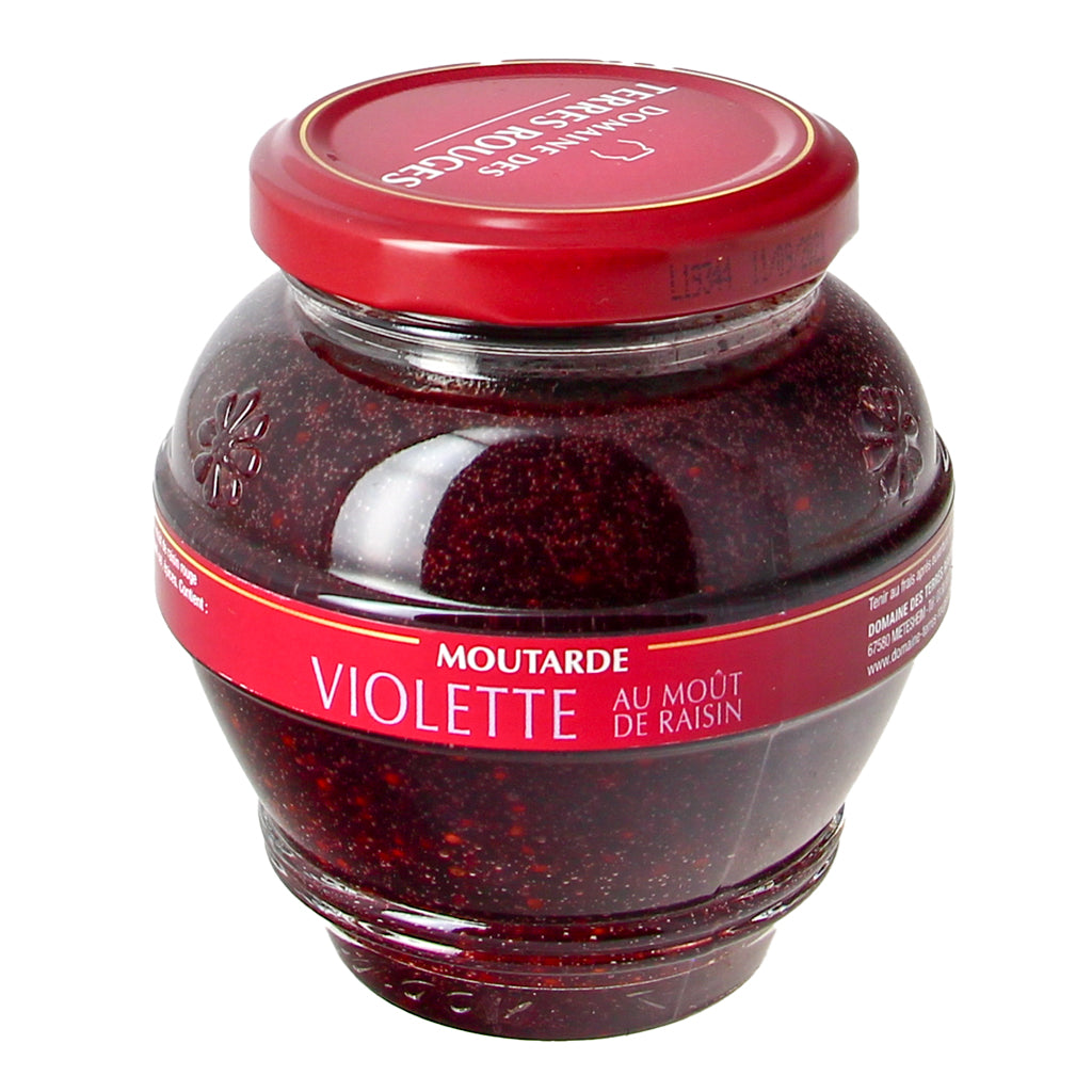 Moutarde violette au moût de raisin - 200g