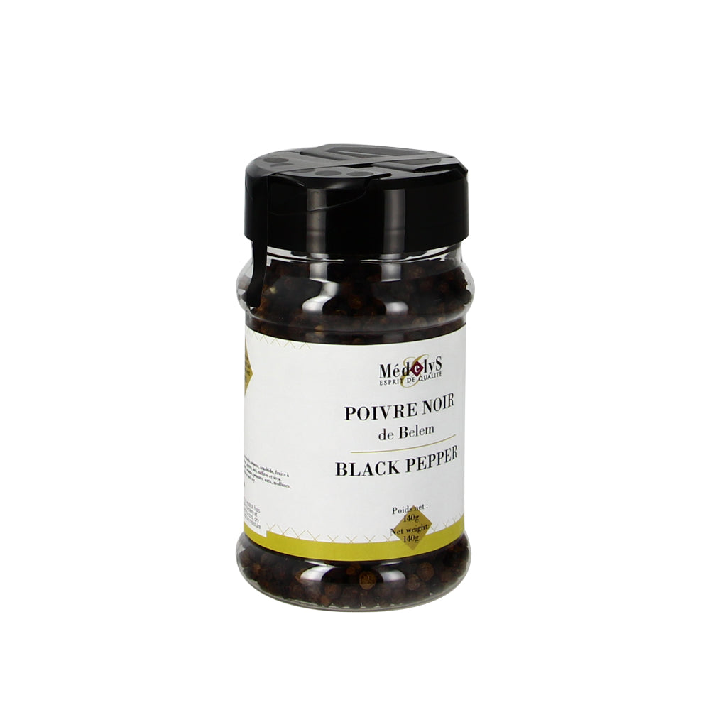 Poivre noir entier de Belem - 160g