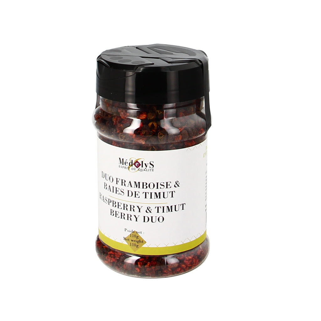 Duo de framboise et baies de timut - 110g